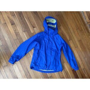 LL Bean Women's Goretex Rain Hooded Jacket Purple Size Small